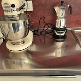 thumbnail of Giemme Spoleto - Professionele RVS werkplaatsschaal AISI 304, 70 x 56 cm met voorzijde en antislipmat