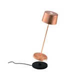thumbnail of Olivia Pro Copper Leaf LED tafellamp, oplaadbaar en dimbaar