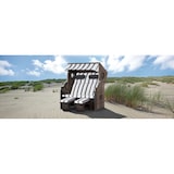 thumbnail of Strandkorb deVries PURE® Wave XL - PE grey - Dessin 435