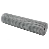 thumbnail of vidaXL Gelaste draadhek Zilver 0.4 x 10 m Staal