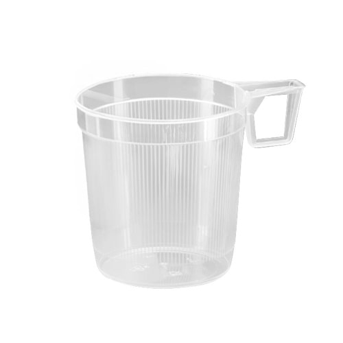 1000 Einweg Tasse-4 250 ml Polystyrol transparent
