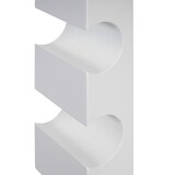 thumbnail of Weinregal Colmar, Flaschenregal Wandregal Holz-Flaschenhalter, für 3 Flaschen 54x13x9cm ~ weiß