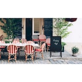 thumbnail of ALLboards Kundenstopper mit lackiertem schwarz Rahmen 118x61cm, Wasserfest, Werbeständer