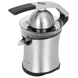 thumbnail of Tarrington House exprimidor de cítricos eléctrico CJ1621S , acero inox/plástico, 17.2x26.3x28.9cm, 600 ml, antigoteo, 2 conos reemplazables, plateado