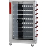 thumbnail of Elektro-Hähnchengrill 8-reihig für 36 Hähnchen - 38,4 kW