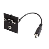thumbnail of BACHMANN maatwerkmodule 1x VGA+ audio 3,5 mm stereo, zwart