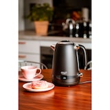 thumbnail of Adler AD1295B Hervidor Agua Eléctrico, Capacidad 1,7L, sin BPA, Control Temperatura, Acero Inox, Inalámbrico, Negro, 2200W