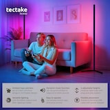 thumbnail of tectake Lampe sur pied LED SPECTRA 16 millions de couleurs et plus de 200 modes lumineux  Noir/Blanc