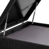 thumbnail of tectake Conjunto de ratán Ostuni  negro - 404300