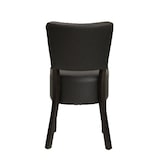 thumbnail of METRO PROFESSIONAL Gestoffeerde restaurantstoel Jack, set van 2, beukenhout/kunstleer, zwart