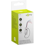 thumbnail of Goobay 96006 Infrarot Bewegungsmelder, Weiß - zur Unterputz-Deckenmontage, 360° Erfassung, 6 m Reichweite, für Innen (IP20), LED-geeignet