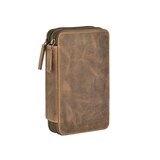 thumbnail of Greenburry Leder Stiftmappe 2teilig Federmappe Stiftetui Federtasche Vintage 1573-25 (ungefüllt)