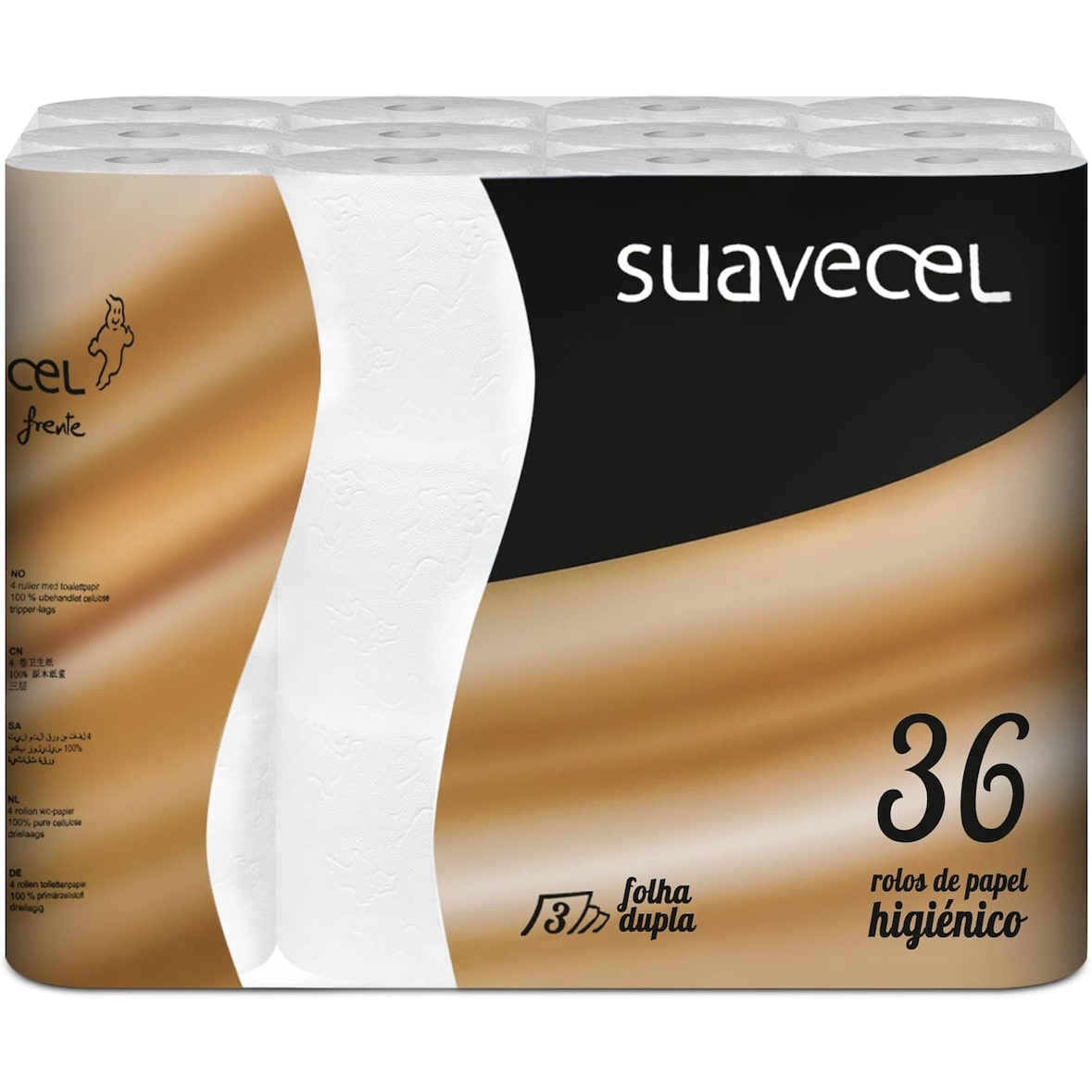 Papel Higiénico 3 Capas - 36 Rollos - Rollos de Papel Higiénico Triple Capa Premium Alta Resistencia, Durabilidad y Suavidad