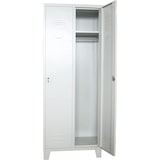 thumbnail of Garden Friend Armadietto Spogliatoio 2 posti in lamiera di acciaio dotato di serratura a chiave Grigio