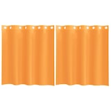 thumbnail of vidaXL Voile Vorhänge mit Ösen 2 Stk. Orange 140x140 cm