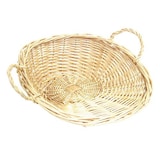 thumbnail of aro Panier en osier, osier, 32 x 32 x 12 cm, avec poignées