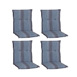 thumbnail of beo Niederlehner 4er Set Tissa BE210 blauer Streifen dänisches Design