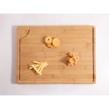 thumbnail of IvoQ Bamboe Snijplank - 40x30 cm - Duurzaam & Stijlvol - Geschikt Voor Elke Keuken