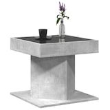 thumbnail of vidaXL LED-Couchtisch Betongrau 50x50x45 cm Holzwerkstoff