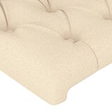 thumbnail of vidaXL Kopfteil mit Ohren Creme 147x23x78/88 cm Stoff