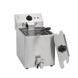 thumbnail of METRO PROFESSIONAL Friteuse GDF3008, roestvrij staal, 26 x 47 x 39 cm, 8 L, 3250 W, met aftapkraan, zilver