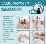 thumbnail of WENKO Vacuum-Loc® Edelstahl Toilettenpapierhalter Mod. Quadro, Befestigen ohne bohren