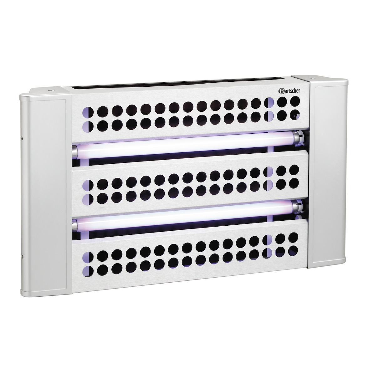 Insectenverdelger | Staalgrijs | IF-100 | 2x 15W UV-A TL Buizen | 230V | 620x90x355(h)mm