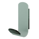 thumbnail of Patère Steely magnétique, 1 tête, en acier et PVC, coloris gris métal