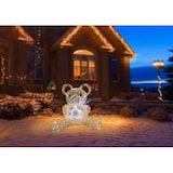 thumbnail of METRO Professional Orsetto di peluche 3D LED, alluminio/pvc, 116 x 100 x 120 cm, LED 584, 33 W, bianco caldo e freddo