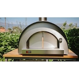 thumbnail of Horno de pizza semiprofesional de leña marca Cookout Portugal modelo PREMIUM 60 color gris