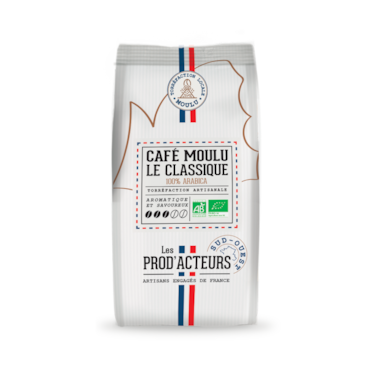Café Le Classique Pur Arabica Bio moulu KG Prod'Acteurs