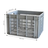 thumbnail of GILAC Caisse ajourée avec poignées GILAC empilable 500 x 400 x 330 mm - 48 L - gris - Gris G190551