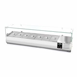 thumbnail of Vetrina refrigerata per ingredienti 1600x395mm (7x GN1/3) PREMIUM - GOLDINOX