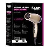 thumbnail of EDM - Haartrockner. 1800-2200W. 9X21X28,5Cm Edm