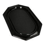 thumbnail of Starpak 10 Servierplatten, PET 45 cm x 30 cm schwarz