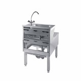 thumbnail of combinación lavamanos y fregadero vaiotec incl. grifo mezclador, 500 x 700 mm