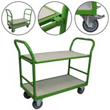 thumbnail of Profi Etagenwagen 250 kg 2 Etagen höhenverstellbar Plattformwagen