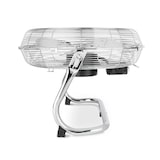 thumbnail of H.Koenig JOE30 Bodenventilator / leise / verchromtes Metall / 40 cm Durchmesser / 3 Geschwindigkeitsstufen / verstellbarer Neigungswinkel / 100 W