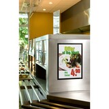 thumbnail of DURABLE DURAFRAME DIN A3 Inforahmen Selbstklebend, Magnetisch Schwarz Hartfolie 487301 32,5 (B) x 0,4 (T) x 44,8 (H) cm 2 Stück