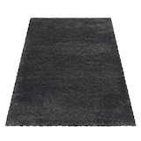 thumbnail of Teppich Schlafzimmer Hochflor Unifarben Samtweich Waschbar Strapazierfähig Wohnzimmer Grau 60x110 cm – SALZACH von Kadima Design
