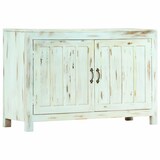 thumbnail of vidaXL Sideboard Hellblau 110×35×70 cm Massivholz Mango