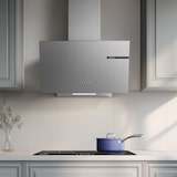 thumbnail of CIARRA Cappa aspirante, Cappa da cucina inclinata A+ 580m³/h 60cm ricircolo e scarico acciaio ino VM6765AS