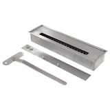 thumbnail of Bodenstehender Bioethanol-Kamin aus weißem Holz, hergestellt in Italien, Michelangelo, 96 x 36 x 90 h