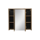 thumbnail of Armoire miroir 3 portes – 80 cm – Finition Chêne Hunton – HAMPTON