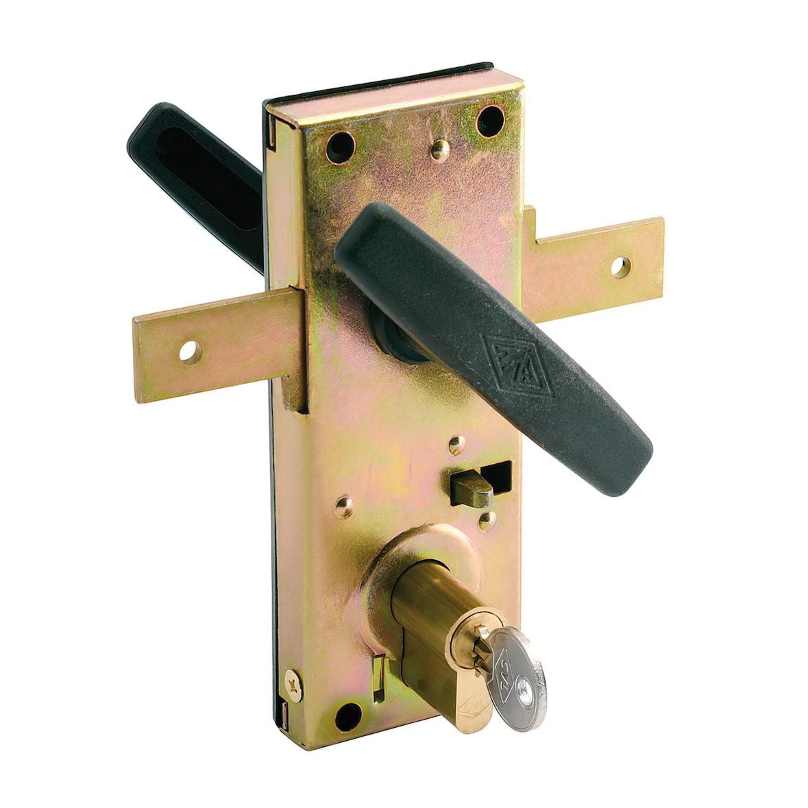 CVL - Cerradura Cvl 11b/m Con Manilla Puertas Basculantes