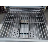 thumbnail of Tarrington House Barbacoa de gas de sobremesa de 2 quemadores Cathan, acero inoxidable, 50 x 47 x 34 cm, plata