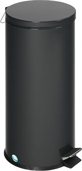 thumbnail of PROREGAL Robuster Tretabfallsammler mit Fußpedal & Inneneimer mit Griff | 30 Liter, HxBxT 64x29x29cm | Verzinkter Stahl | Anthrazit | Mülleimer