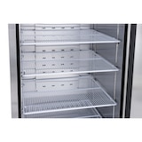 thumbnail of METRO Professional Congélateur GFR6600S, 380 L, refroidissement par air, 480 W, avec serrure, 5 étagères réglables, argenté