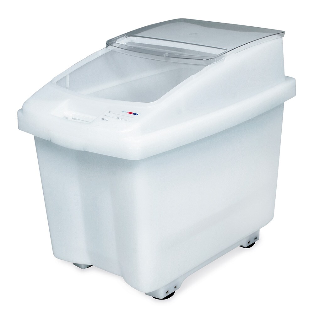 Zutatencontainer, 80 Liter, BxTxH 435 x 655 x 560 mm, fahrbar, weiß