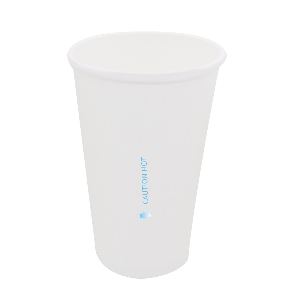 NVASE - 50Uds - Vaso AirCup de cartón blanco 180ml A79mm - NVS210GCBLC66
